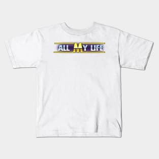 THE RANDY SAVAGES ALL MY LIFE LOGO Joey Souza Art Kids T-Shirt